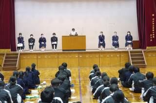 神戸市立唐櫃中学校-ニュース - 今日のできごと -